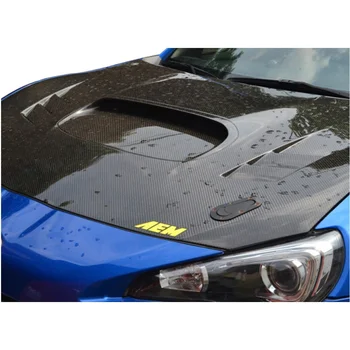 Передний капот из Углеродного волокна Подходит для Toyota GT86 Subaru BRZ 2013-2020 DD Новый Стиль Высокое Качество