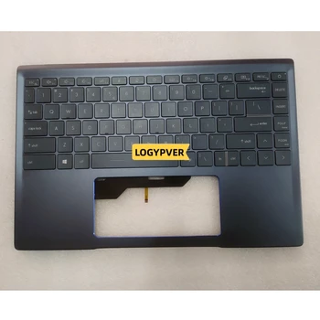 Подставка для рук для клавиатуры ноутбука MSI Prestige 14 MS-14C1, 14C2, 14C4 P14, английский, американский, темно-синий, розовый
