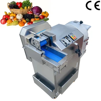 Промышленная машина для резки овощей, фруктов, картофеля, капусты, машина для нарезки кубиками