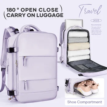 Рюкзак для путешествий для женщин, Рюкзак для переноски, Одобренный для полета Рюкзак для ноутбука TSA, Сумка для медсестры колледжа, повседневный рюкзак для выходных