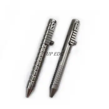 Титановая Мини-ручка с Болтом EDC Тактическая Ручка для Подписи Титановая Шариковая ручка Портативный Канцелярский Подарок