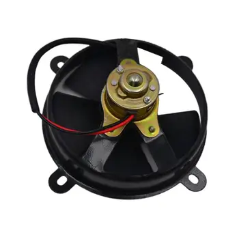 Черный электрический вентилятор охлаждения D152mm для скутера 150